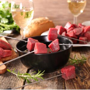 RECETA FONDUE DE CARNE