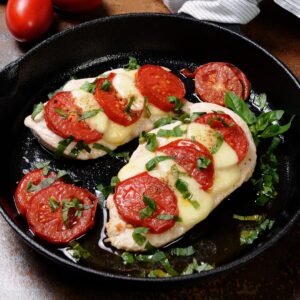 pollo caprese keto